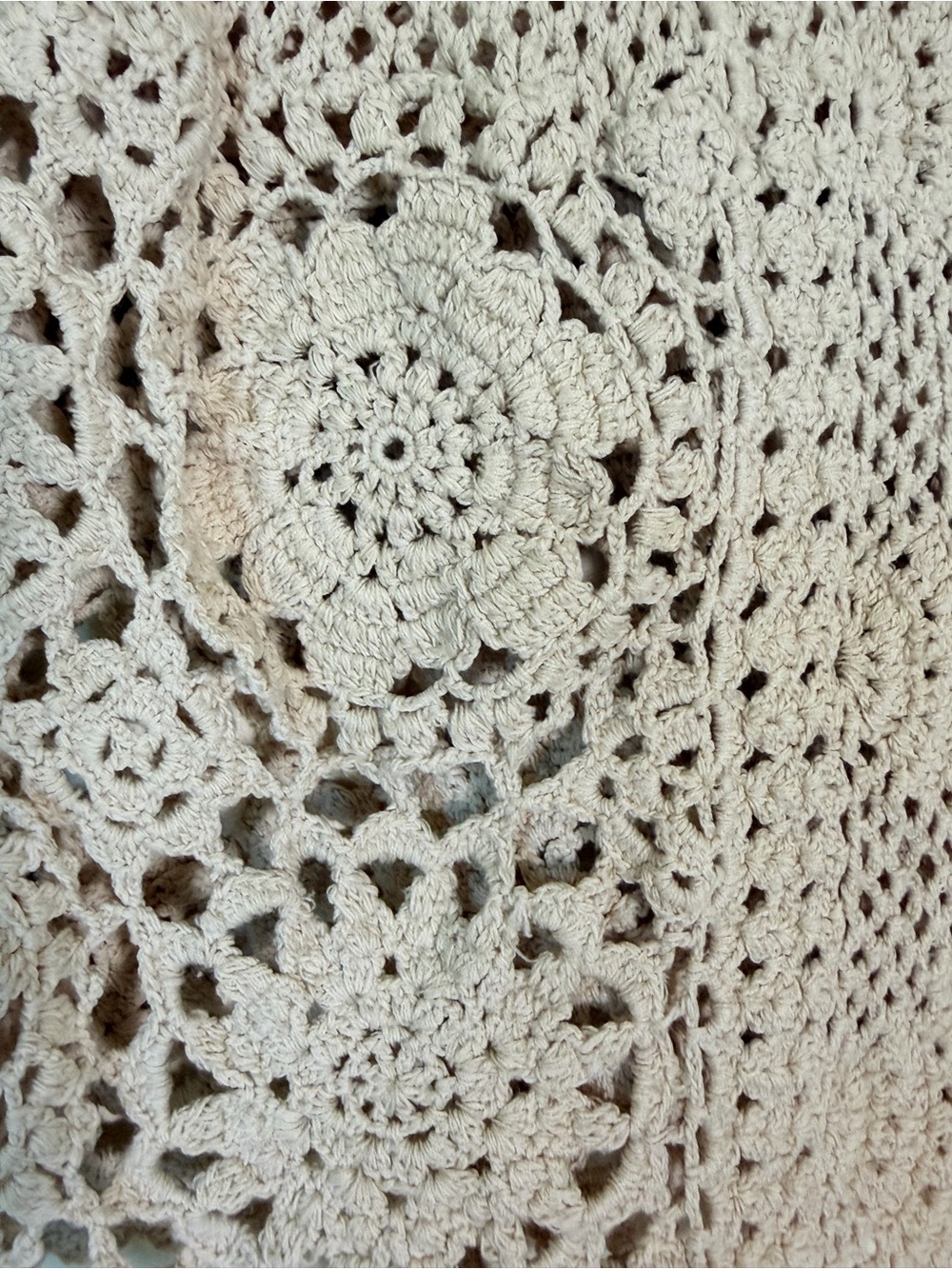Open-Knit Crochet Cardigan Sweater,
Size Medium - Picture 4 of 9